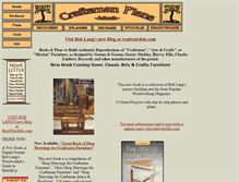 Tablet Screenshot of craftsmanplans.com